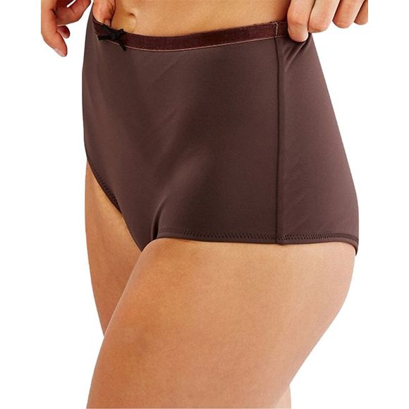 Solid & Striped Womens The Violet Bikini Bottom, Brown